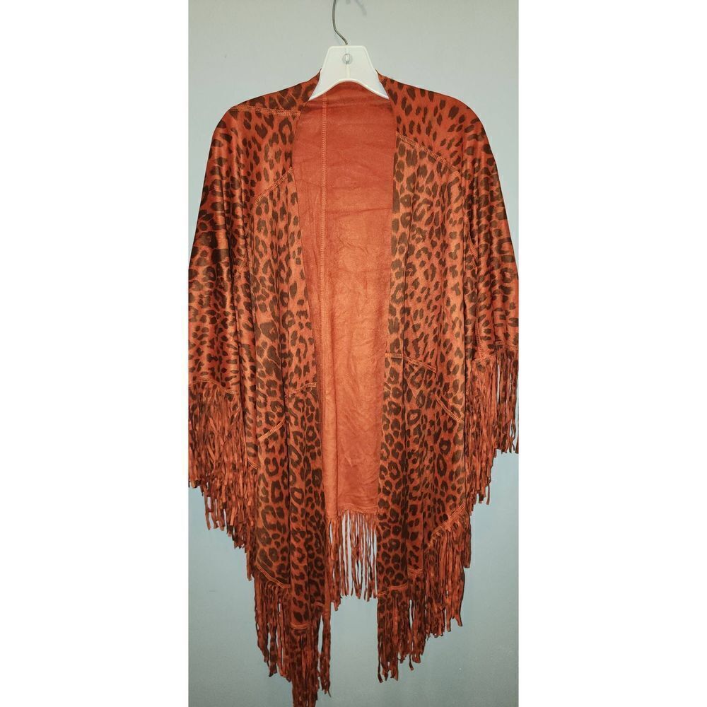 Lightweight Suede Shawl